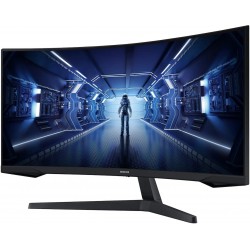 Монитор Samsung Odyssey G5 (LC34G55TWWPXEN) (черный)