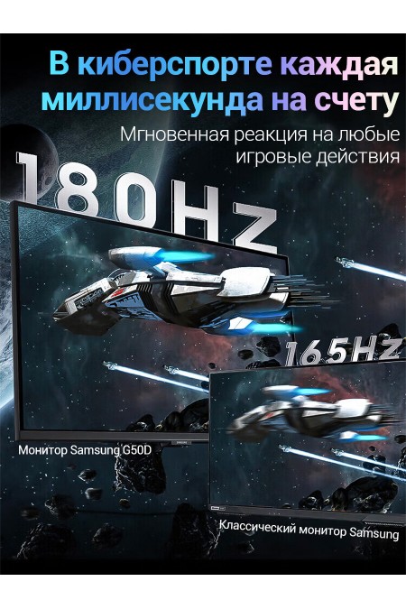 Монитор Samsung Odyssey G5 S27DG500EIXCI (черный) 6