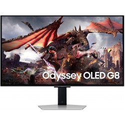 Монитор Samsung Odyssey G8 LS32DG800SIXCI (серебристый)