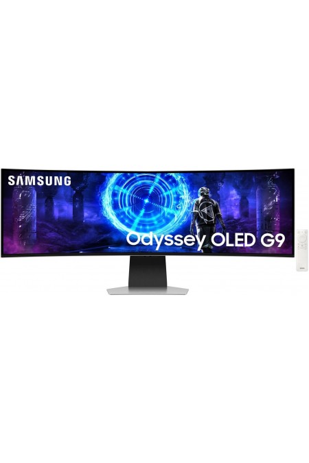 Монитор Samsung Odyssey OLED G9 S49DG952SMXUE (серебристый) 1