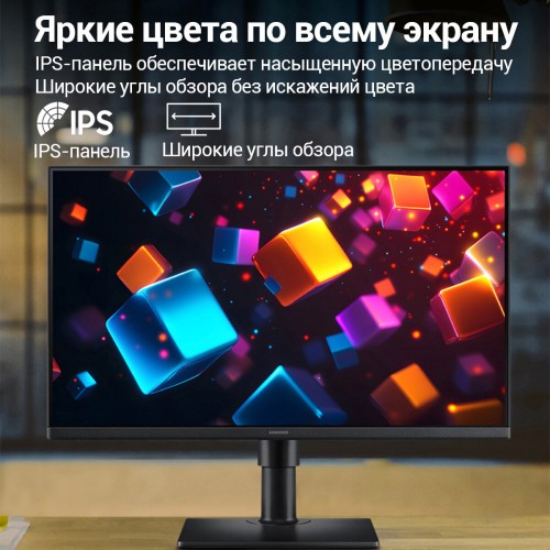 Монитор Samsung S24D400GAI (черный) 2