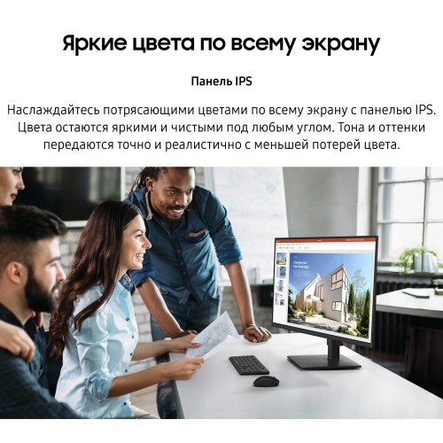 Монитор Samsung S27D400GAI (черный) 7