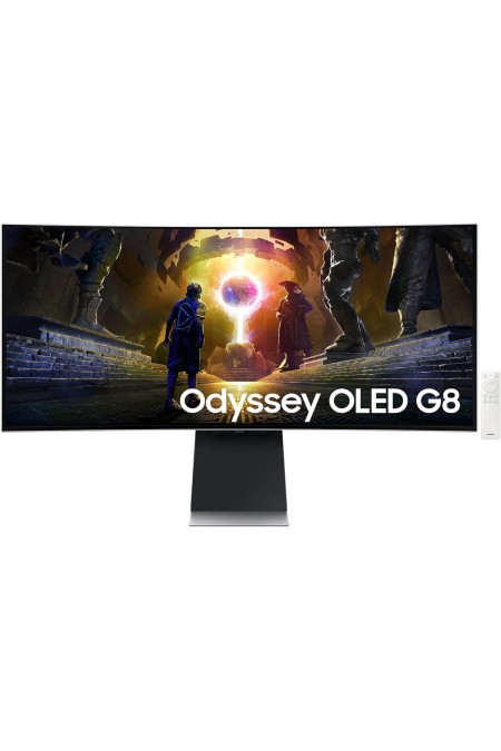 Монитор Samsung S34DG852SMXUE (серебристый) 