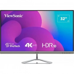 Монитор ViewSonic VX3276-4K-MHD-2 (серебристый)