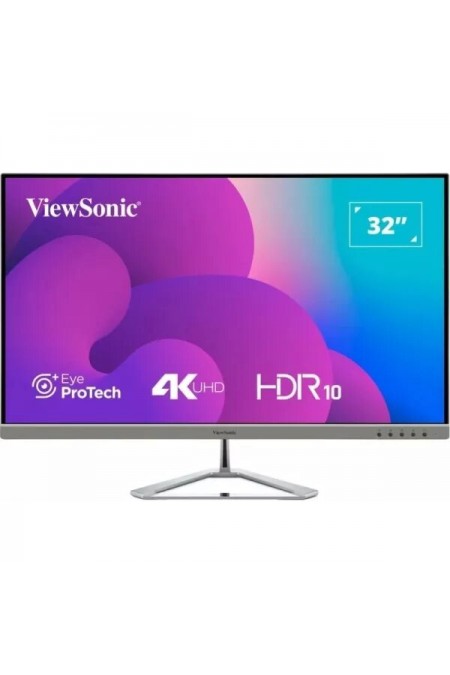 Монитор ViewSonic VX3276-4K-MHD-2 (серебристый) 