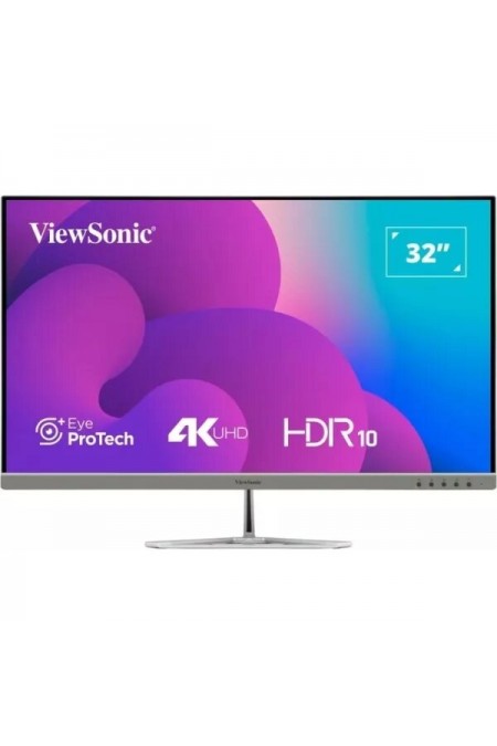 Монитор ViewSonic VX3276-4K-MHD-2 (серебристый) 1