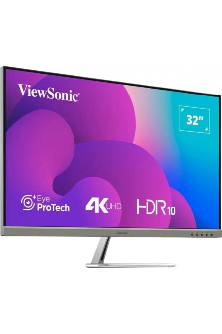 Монитор ViewSonic VX3276-4K-MHD-2 (серебристый) 2