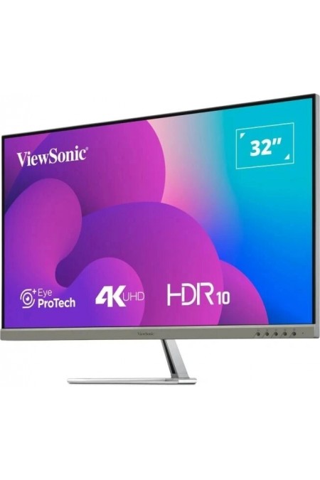Монитор ViewSonic VX3276-4K-MHD-2 (серебристый) 4