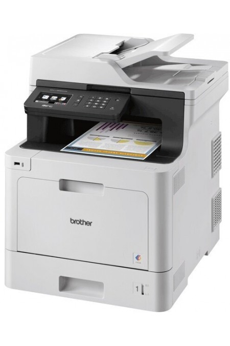 МФУ лазерное Brother MFC-L8690CDW (белый/серый) 