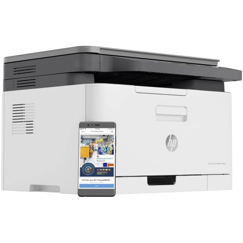 МФУ лазерное HP Color Laser MFP 178nw (4ZB96A) (серый/белый) 1