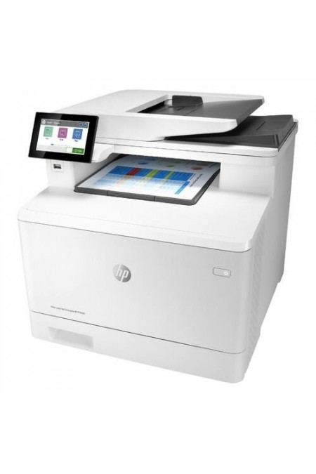 МФУ лазерное HP Color LaserJet Enterprise M480f (3QA55A) (белый/черный) 