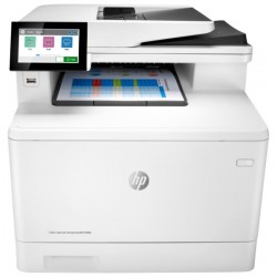 МФУ лазерное HP Color LaserJet Enterprise M480f (3QA55A) (белый/черный)