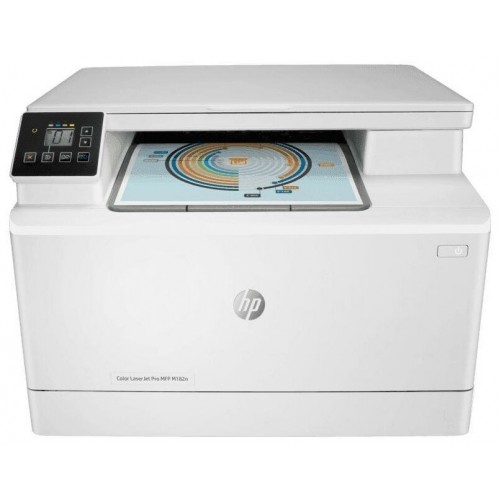 МФУ лазерное HP Color LaserJet Pro M182n (белый) 