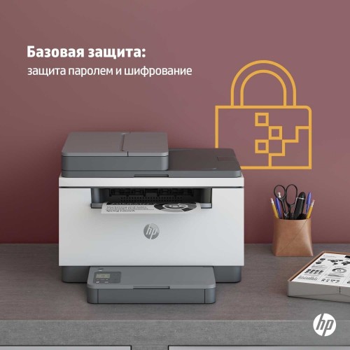 МФУ лазерное HP LaserJet M236sdn (серый/белый) 6