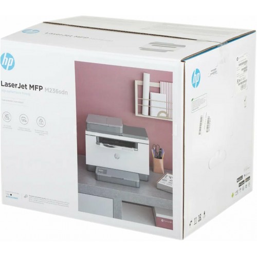 МФУ лазерное HP LaserJet M236sdn (серый/белый) 8