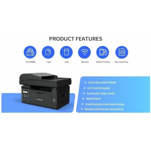 МФУ лазерное Pantum M6550NW (черный) 8