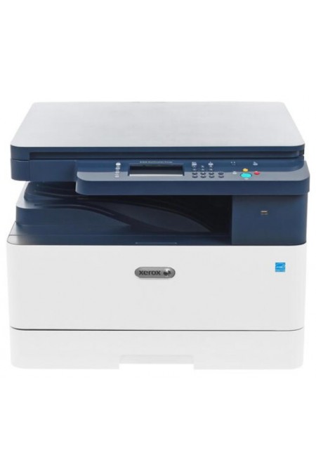 МФУ лазерное Xerox B1025DN (белый/синий) 