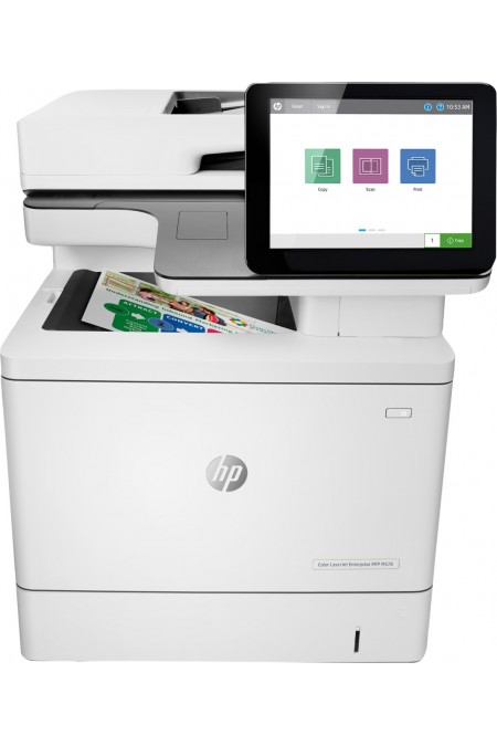 МФУ лазерный HP Color LaserJet Ent M578dn MFP (7ZU85A) (белый) 