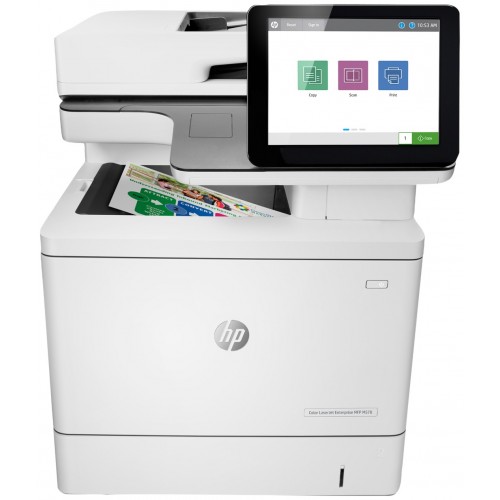 МФУ лазерный HP Color LaserJet Ent M578dn MFP (7ZU85A) (белый) 2