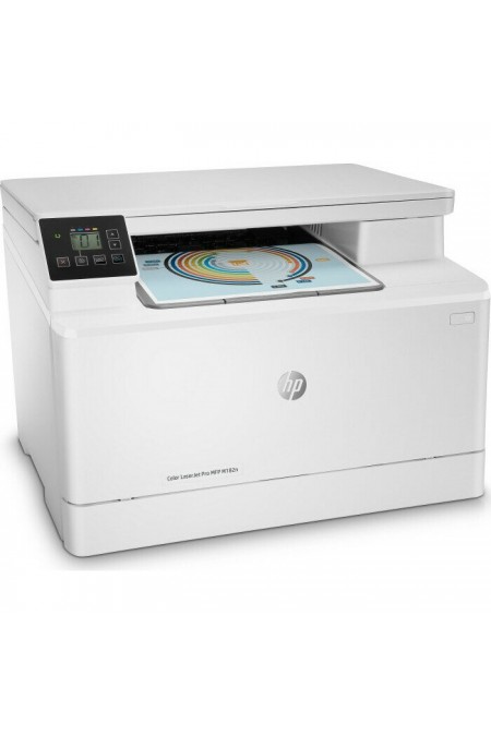 МФУ лазерный HP Color LaserJet Pro MFP M182n (7KW54A) (белый) 2