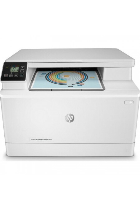 МФУ лазерный HP Color LaserJet Pro MFP M182n (7KW54A) (белый) 3