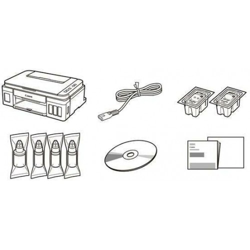 МФУ струйное Canon PIXMA G2410 (черный) 1