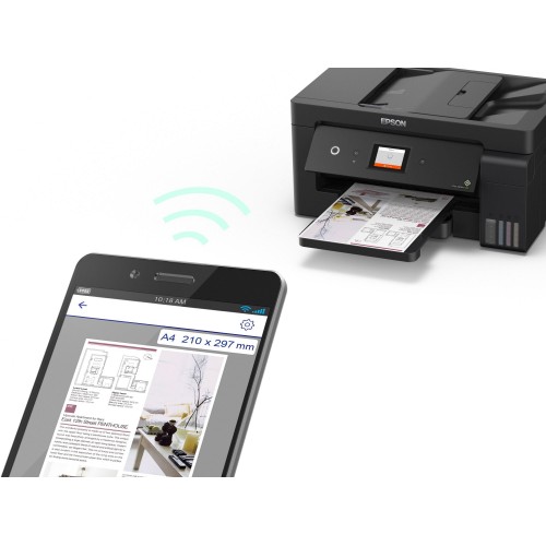 МФУ струйное Epson EcoTank L14150 (черный) 7