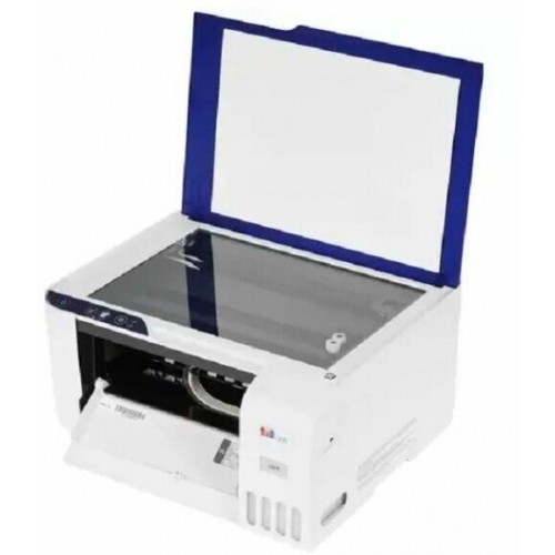 МФУ струйное Epson EcoTank L3215 (белый/синий) 3