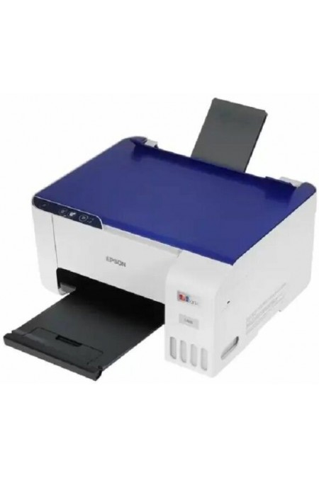 МФУ струйное Epson EcoTank L3215 (белый/синий) 2