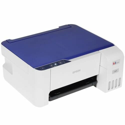 МФУ струйное Epson EcoTank L3215 (белый/синий) 5
