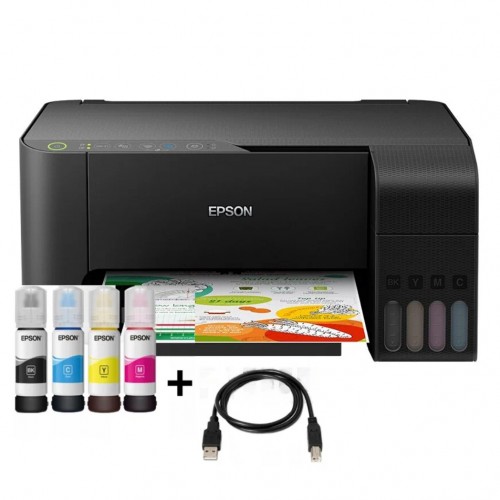 МФУ струйное Epson EcoTank L3258 (черный) 7