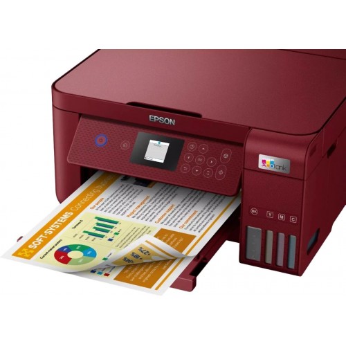 МФУ струйное Epson EcoTank L4267 (красный) 2