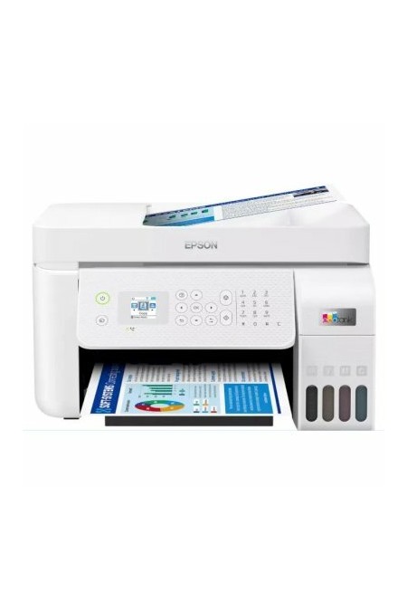 МФУ струйное Epson EcoTank L5296 (белый) 