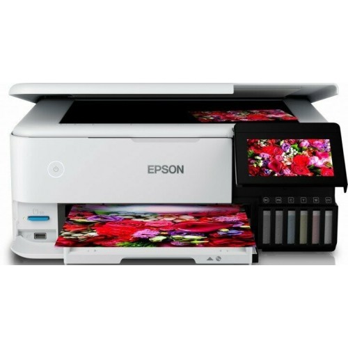 МФУ струйное Epson EcoTank L8160 (C11CJ20404) (белый) 