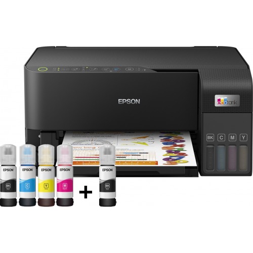 МФУ струйное Epson L3550 (черный) 1