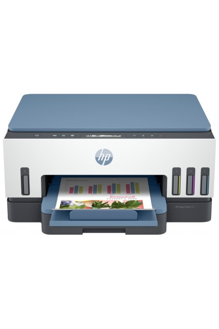 МФУ струйное HP Smart Tank 725 All-in-One (белый/серый) 