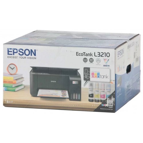 МФУ струйное Epson EcoTank L3210 (черный) 5