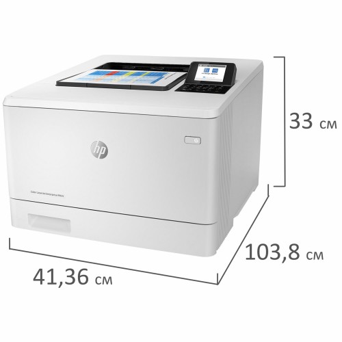 Принтер лазерный HP Color LaserJet Enterprise M455dn (3PZ95A) (белый/черный) 8