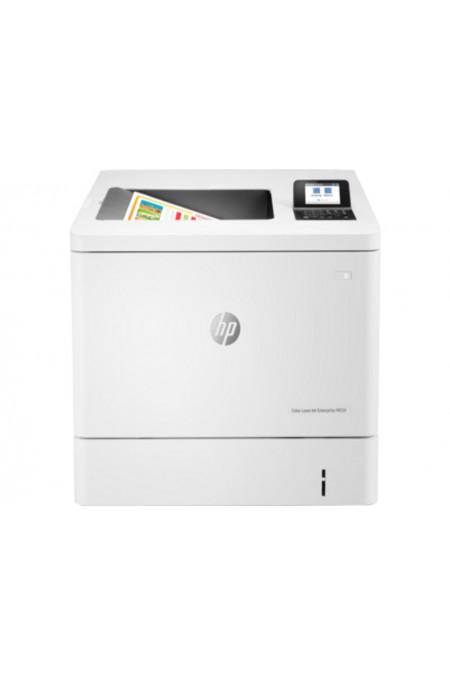 Принтер лазерный HP Color LaserJet Enterprise M554dn (7ZU81A) (белый/черный) 2