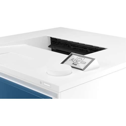 Принтер лазерный HP Color LaserJet Pro 4203dw (5HH48A) (белый/синий) 5