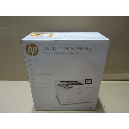 Принтер лазерный HP Color LaserJet Pro M454dw (белый/черный) 7