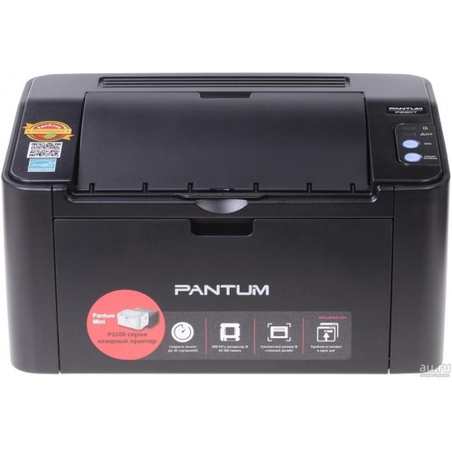 Принтер лазерный Pantum P2207 (черный) 2
