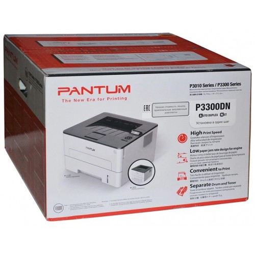 Принтер лазерный Pantum P3300DN (черный/белый) 4