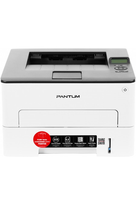 Принтер лазерный Pantum P3302DN (черный/белый) 