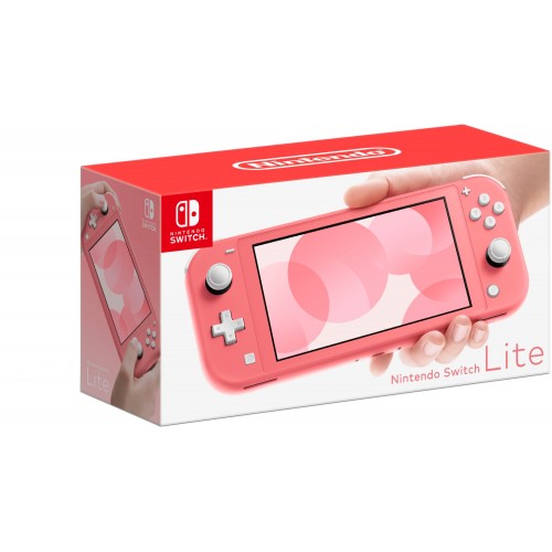 Игровая приставка Nintendo Switch Lite (розовый) 1