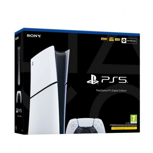 Игровая приставка Sony PlayStation 5 Slim Digital Edition (черный/белый) 2