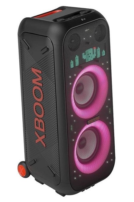 Минисистема LG XBOOM XL9T (черный/красный) 2