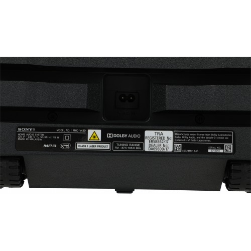 Минисистема Sony MHC-V43D (черный) 4