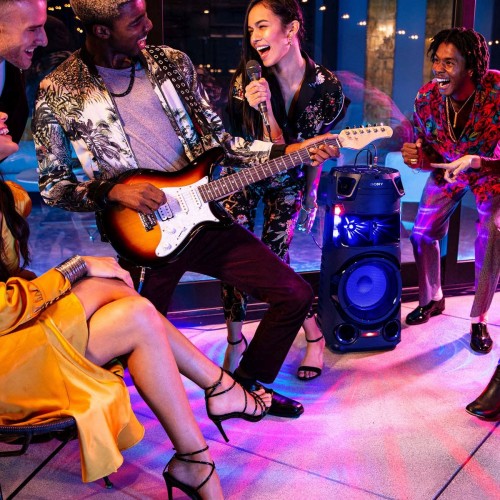 Минисистема Sony MHC-V43D (черный) 24