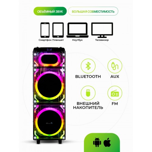 Мидисистема ELTRONIC 10 (20-22) SKILLETS BOX 2500 (черный) 1